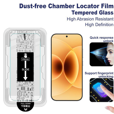 Xiaomi 17 / 17 Pro IMAK Härdat Glas Skärmskydd - inkl. Monteringsram - Genomskinlig