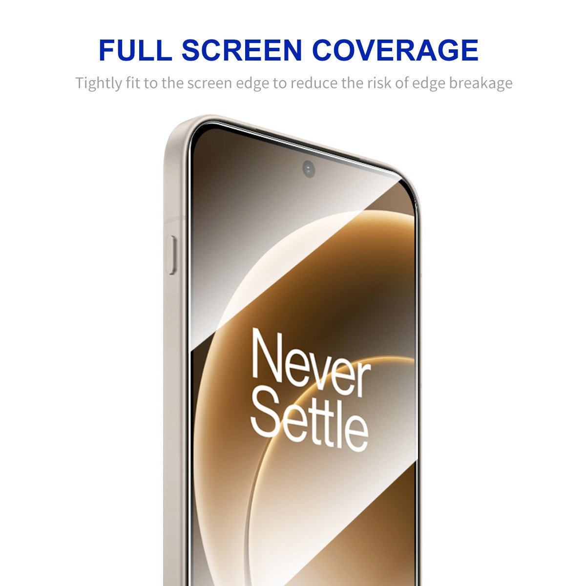 OnePlus 15 ENKAY Härdat Glas Skärmskydd - Genomskinlig / Svart Kant