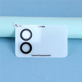 Xiaomi 17 Pro Skyddsglas för Kameralins - Genomskinlig / Svart