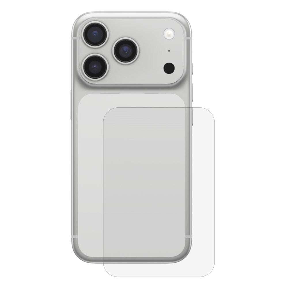 iPhone 17 Pro Max Bakskärmsskydd - Genomskinlig