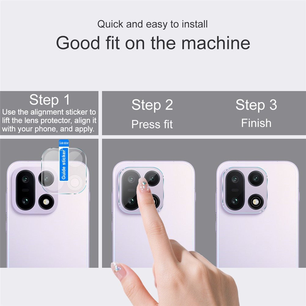 OnePlus 15 Härdat Kameralinsskydd - Genomskinlig