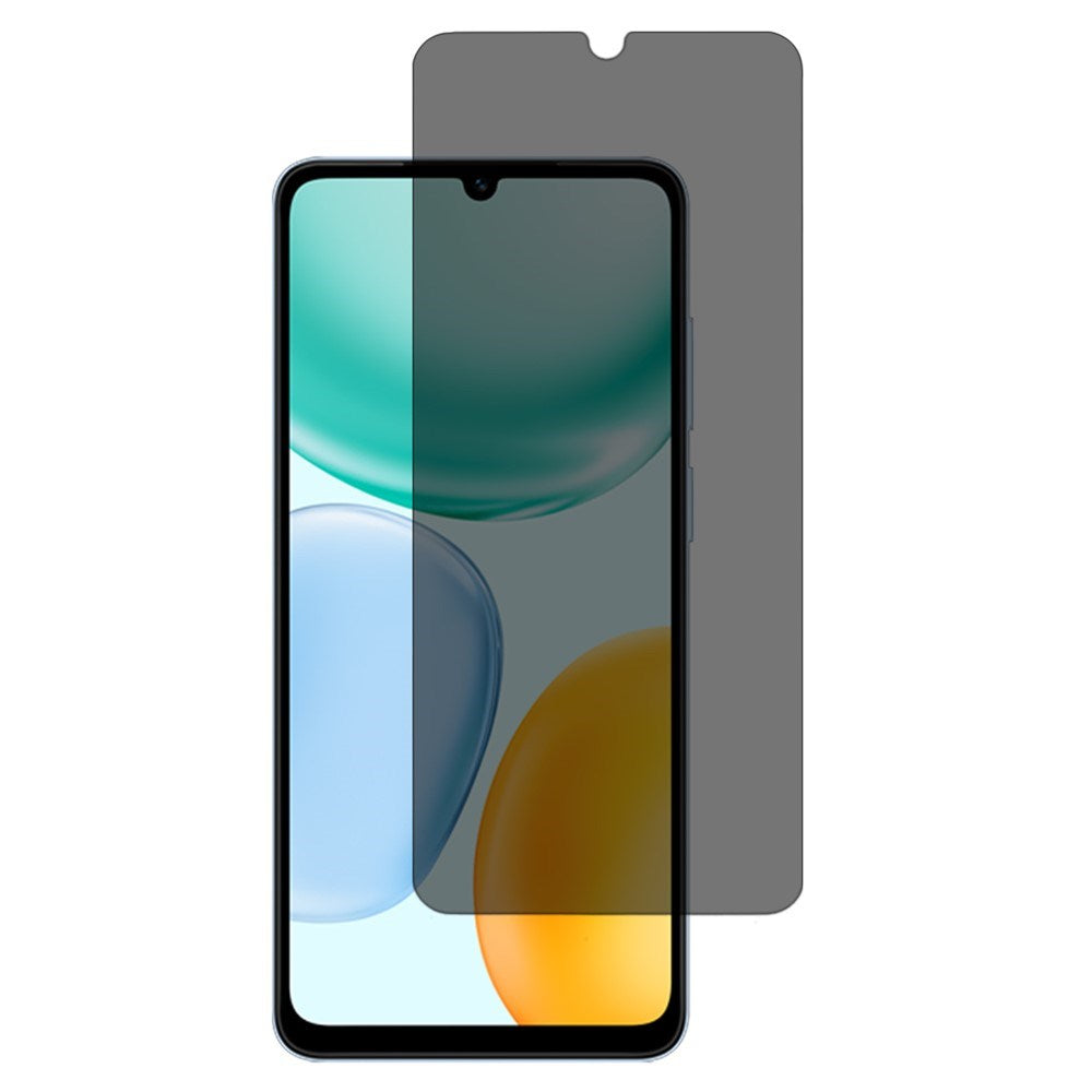 Honor X5c Plus Skärmskydd i Härdat Glas - Sekretessskydd - Genomskinlig