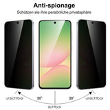 Samsung Galaxy A57 Skärmskydd i Härdat Glas - Sekretessskydd - Genomskinlig