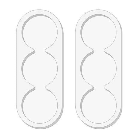 Samsung Galaxy A37 / A57 Kameralinsskyddsglas - 2 st. - Genomskinlig
