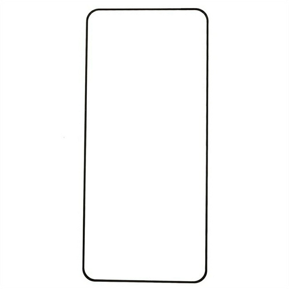 OnePlus 15R Härdat Skärmskyddsglas m. Fingeravtryckslåsning - Genomskinlig / Svart Kant