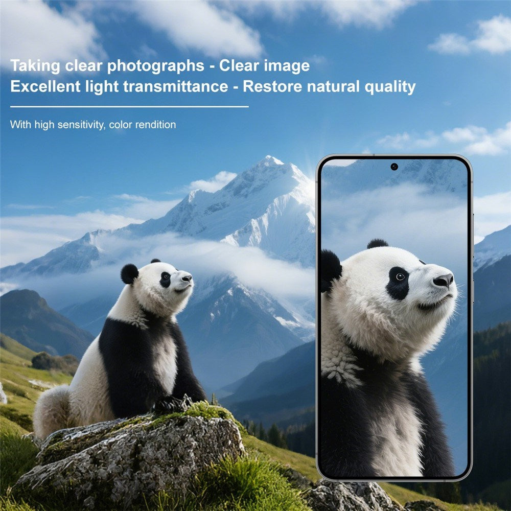 Samsung Galaxy S26+ (Plus) IMAK Härdat Kameralinsglas - Svart