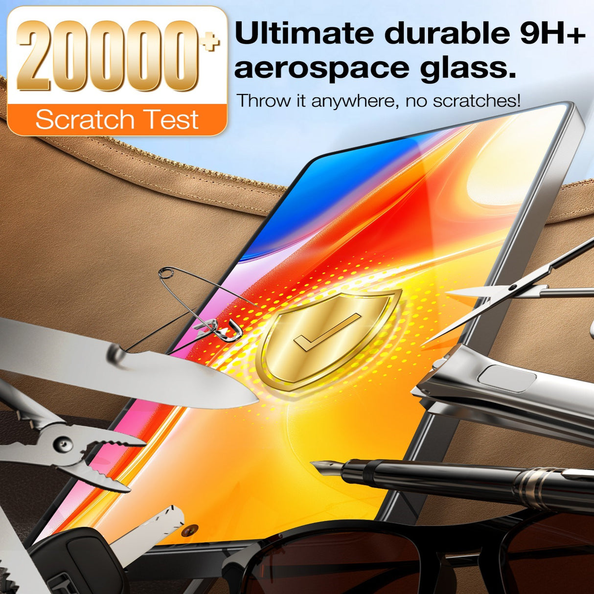 Samsung Galaxy S26 TORRAS Glassgo Härdat Skärmskyddsglas m. Installationsram – Genomskinlig