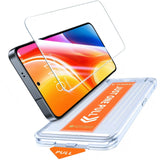 Samsung Galaxy S26+ (Plus) TORRAS Glassgo Härdat Skärmskyddsglas m. Installationsram – Genomskinlig