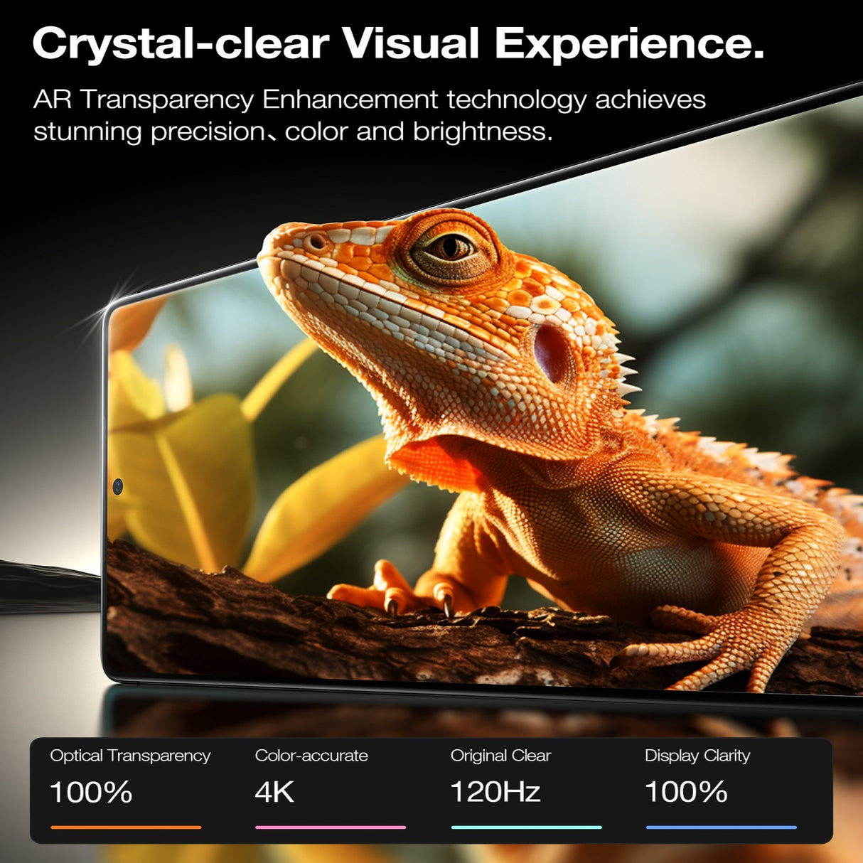 Samsung Galaxy S26+ (Plus) TORRAS Glassgo Härdat Skärmskyddsglas m. Installationsram – Genomskinlig