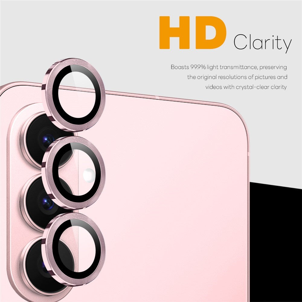 Samsung Galaxy S26 NORTHJO Kameralinsskydd - Metall & Glas - Rosa