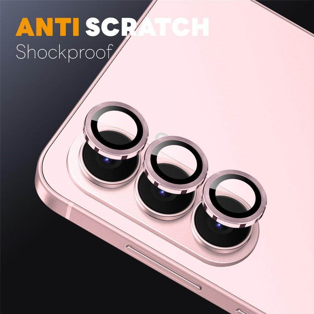 Samsung Galaxy S26 NORTHJO Kameralinsskydd - Metall & Glas - Rosa