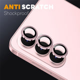 Samsung Galaxy S26 NORTHJO Kameralinsskydd - Metall & Glas - Rosa