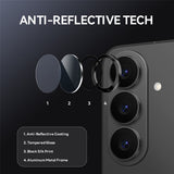 Samsung Galaxy S26 NORTHJO Kameralinsskydd - Metall & Glas - Svart