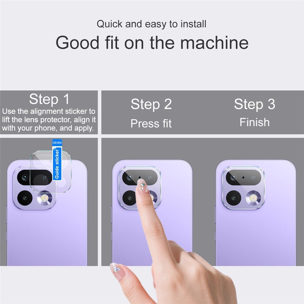 Realme 16 Pro IMAK Kameralins Skyddsglas - Genomskinlig