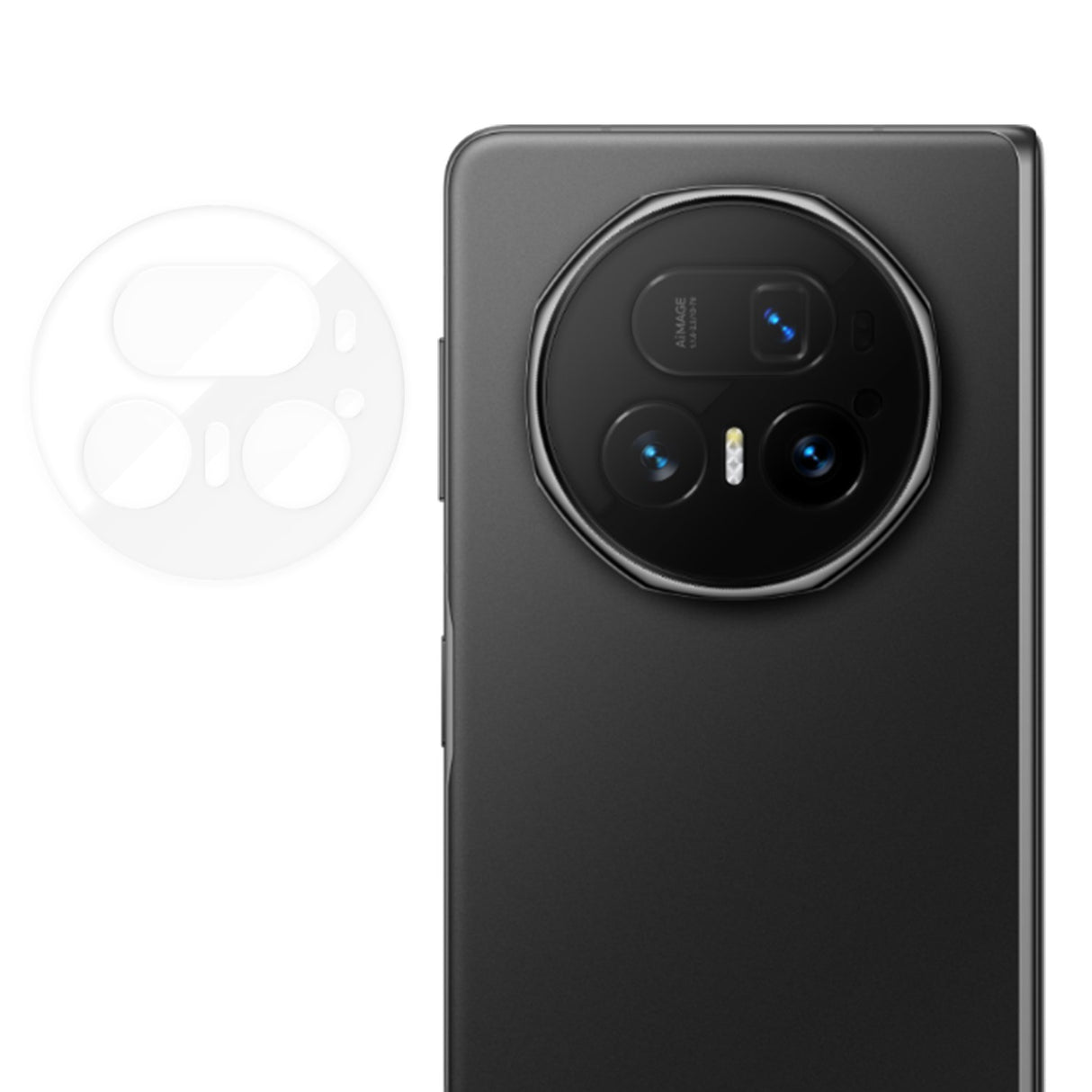 Honor Magic V5 Härdat Kameralinsskyddsglas – Genomskinlig