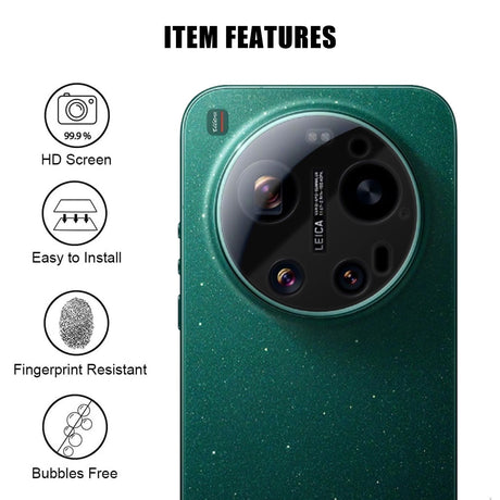 Xiaomi 17 Ultra Härdat Kameralinsskyddsglas - Genomskinlig
