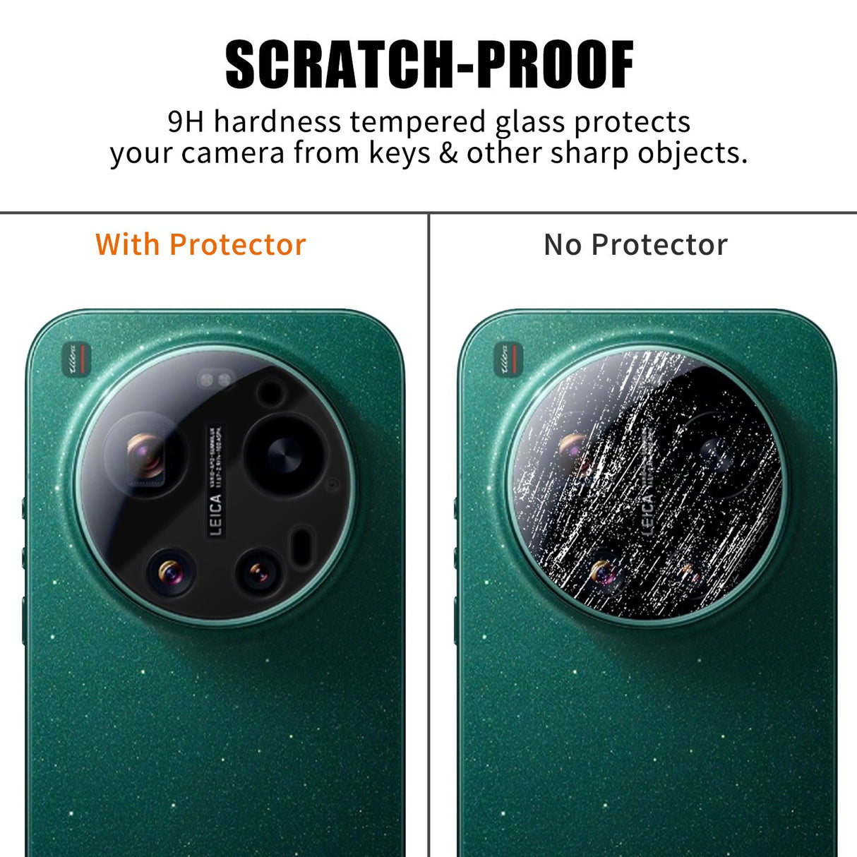 Xiaomi 17 Ultra Härdat Kameralinsskyddsglas - Genomskinlig