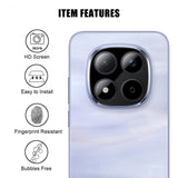 Xiaomi Redmi Note 15 Pro (5G) / 15 Pro+ (Plus) Härdat Kameralinsskyddsglas – Genomskinlig