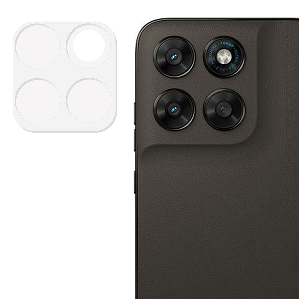Motorola Moto G77 / G67 Kameralinsskydd - Genomskinligt