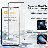 Realme 16 IMAK Härdat Glas Skärmskydd - Genomskinlig / Svart Kant