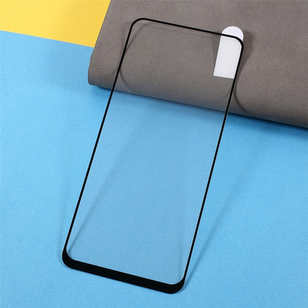 Xiaomi Redmi A7 Pro Skärmskydd Glas - Genomskinlig / Svart Kant