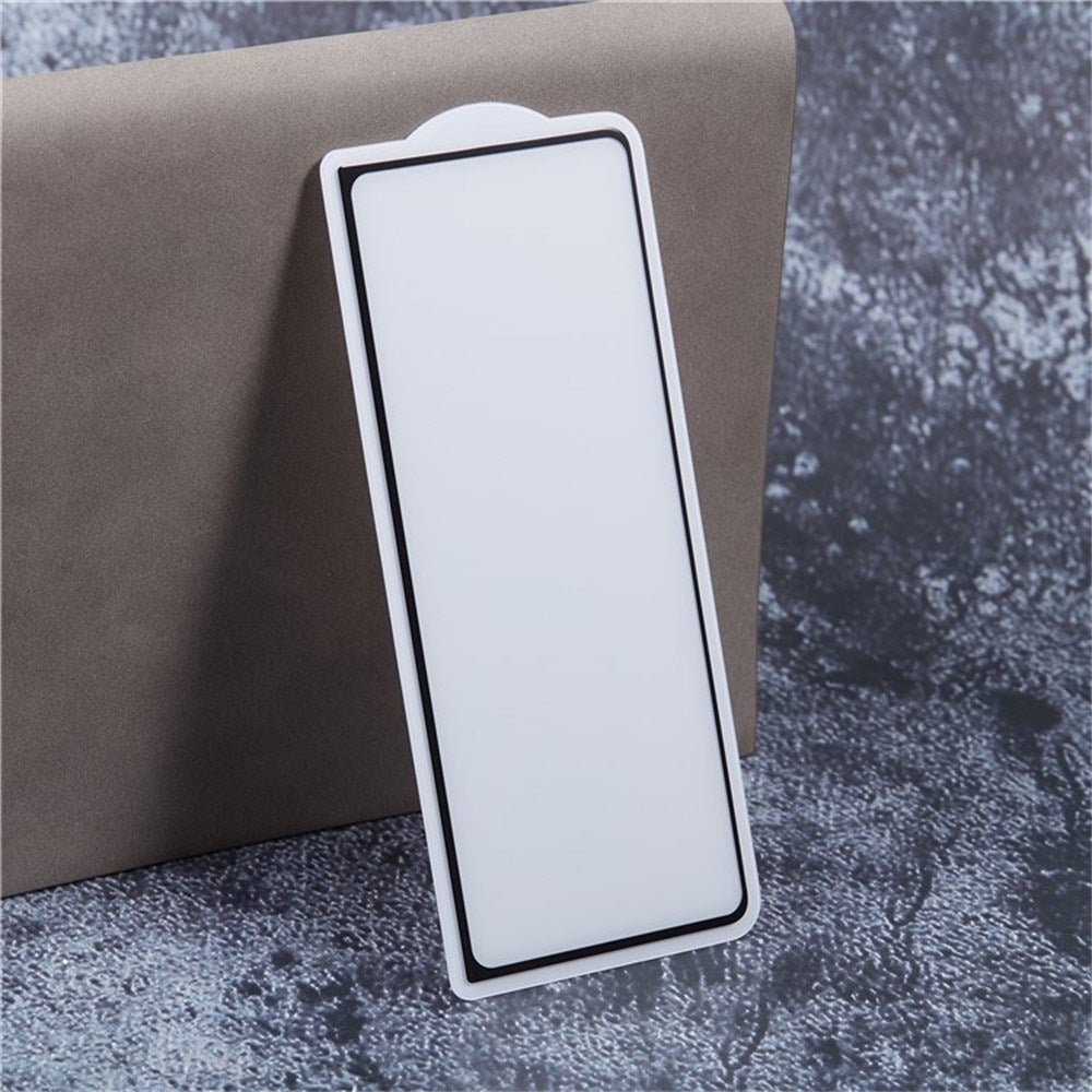Samsung Galaxy Z Fold8 Härdat Glas Skärmskydd - Genomskinlig / Svart Kant