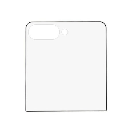 Samsung Galaxy Z Flip8 Bakskärmsskyddsglas - Genomskinlig