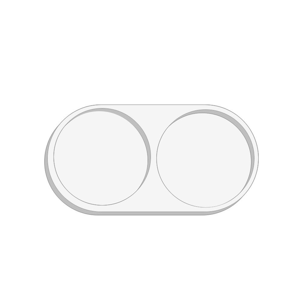 Samsung Galaxy Z Flip8 Härdat Glas för Bakskärm & Kameralins - Genomskinlig