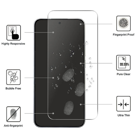 Xiaomi 17T Pro Härdat Glas Skärmskydd - Genomskinlig