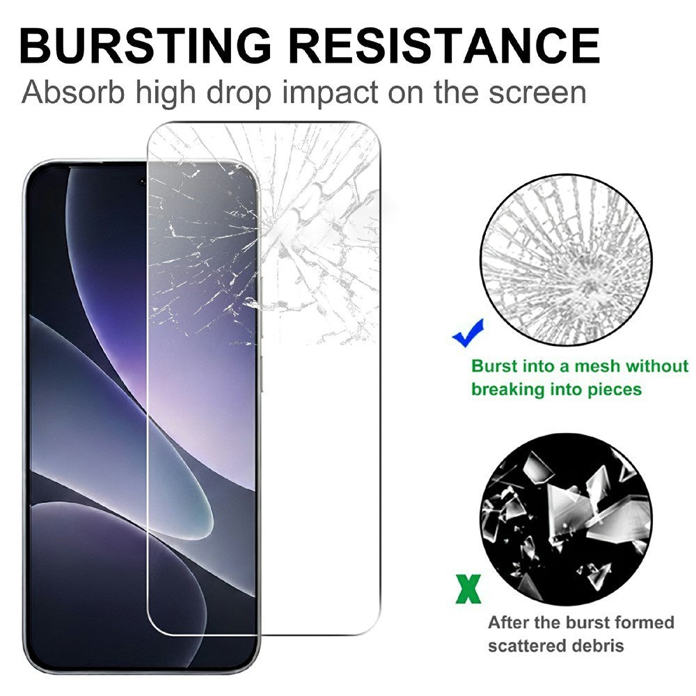 Xiaomi 17T Pro Härdat Glas Skärmskydd - Genomskinlig