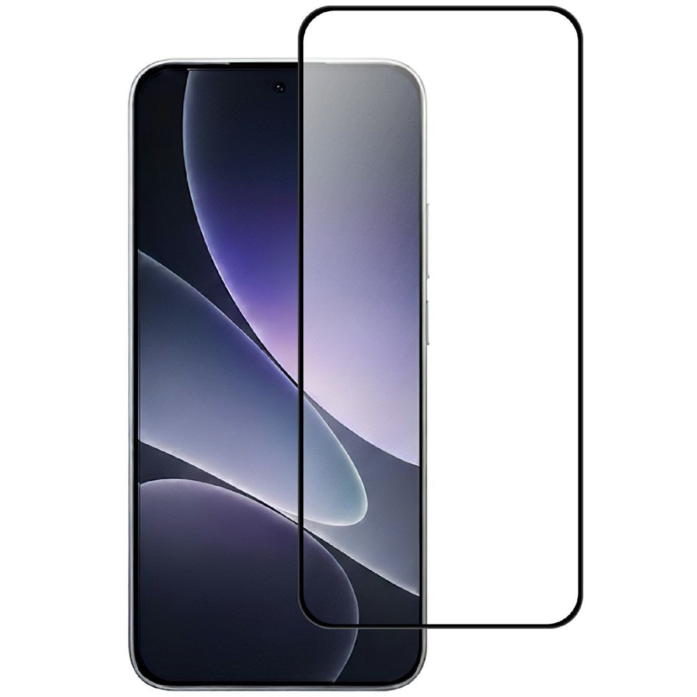 Xiaomi 17T Pro Skärmskydd Glas - Genomskinlig / Svart Kant