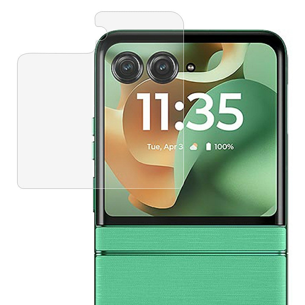 Motorola Razr 70 Skärmskydd Framtill - Genomskinlig