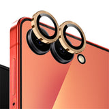Samsung Galaxy Z Flip8 NORTHJO Kameralinsskydd - Metall & Glas - Guld