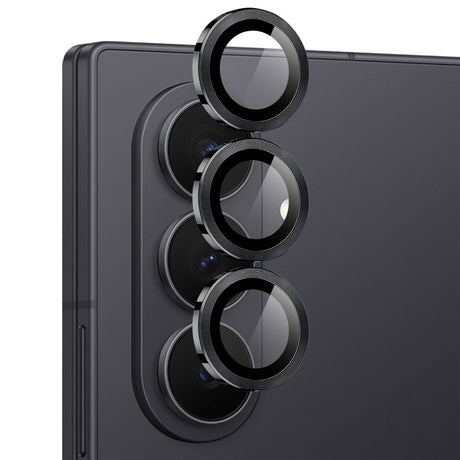 Samsung Galaxy Z Fold8 Ultra NORTHJO Kameralinsskydd - Metall & Glas - Svart