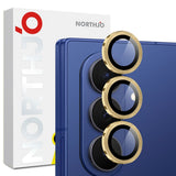 Samsung Galaxy Z Fold8 Ultra NORTHJO Kameralinsskydd - Metall & Glas - Guld
