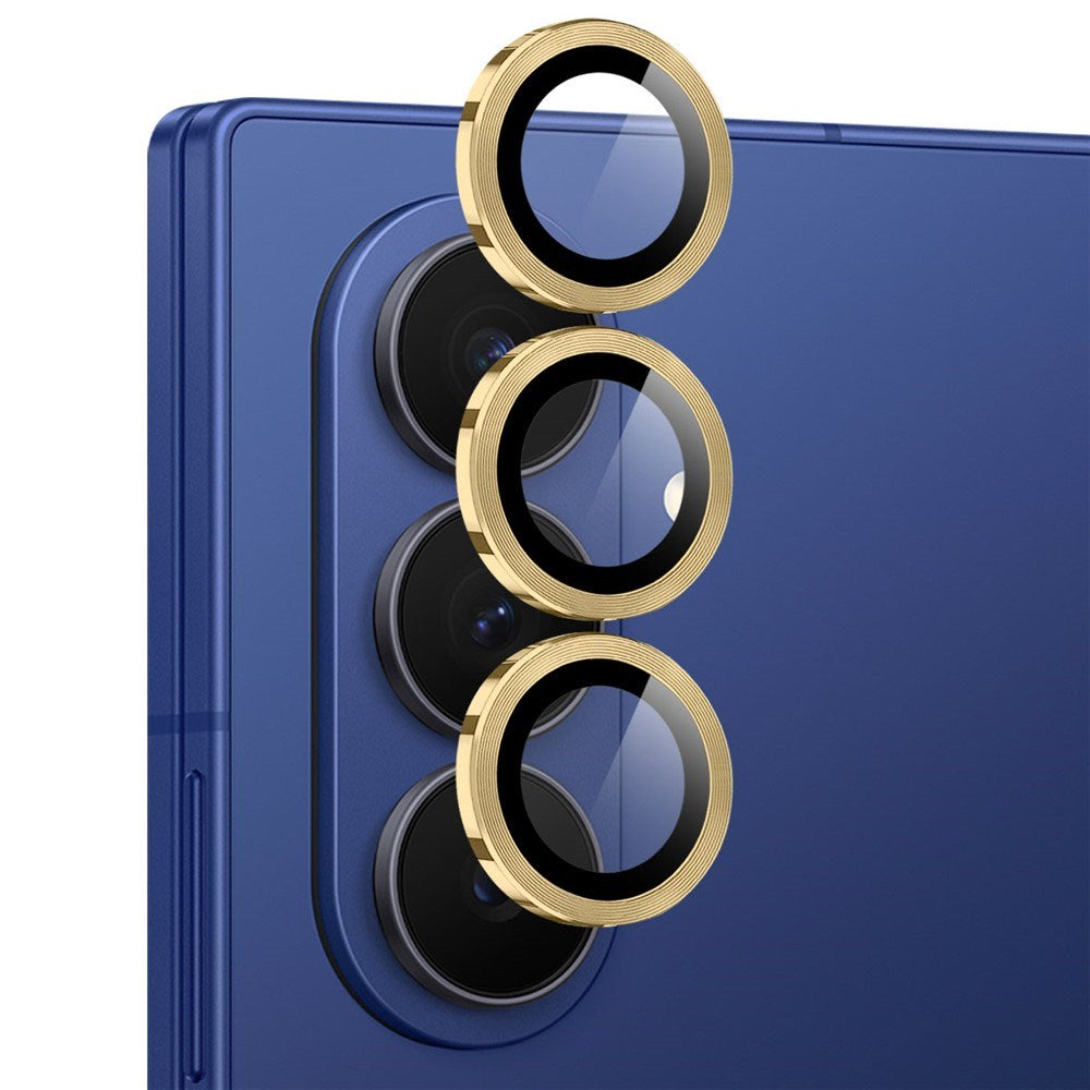 Samsung Galaxy Z Fold8 Ultra NORTHJO Kameralinsskydd - Metall & Glas - Guld