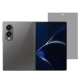 Samsung Galaxy Z Fold8 Skärmskydd i Härdat Glas med Sekretessfunktion - Genomskinlig