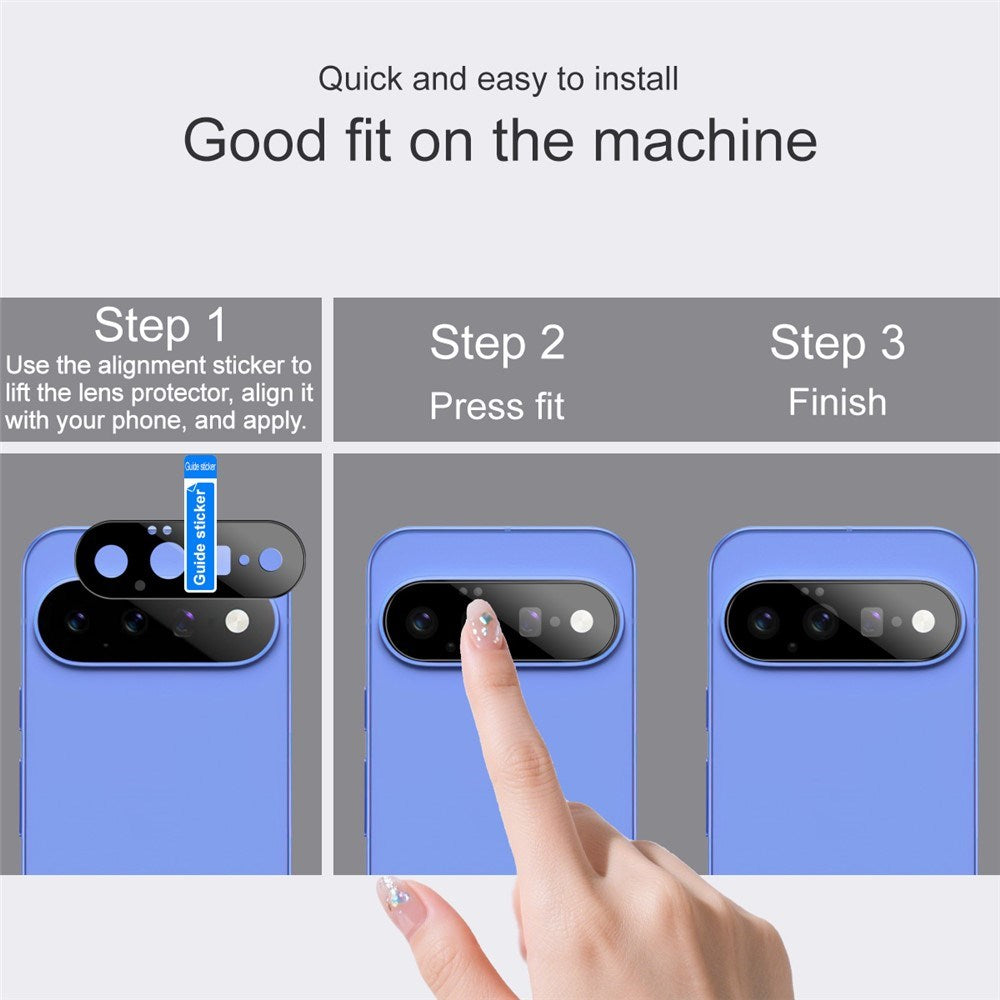 Google Pixel 11 IMAK Kameralinsskydd - Svart