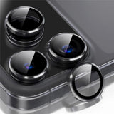 iPhone 18 Pro Kameralinsskydd - Metall & Glas - Svart