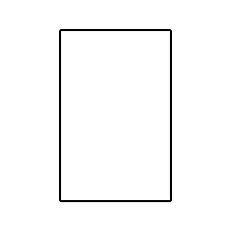 Samsung Galaxy Z Fold8 Härdat Glasskydd för Ytterskärm - Genomskinlig / Svart Kant