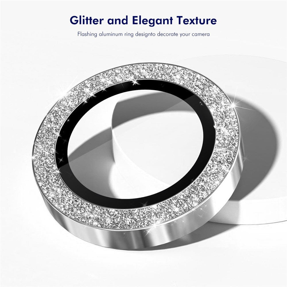 Samsung Galaxy Z Fold8 ENKAY Glitter Kameralinsskydd - Svart