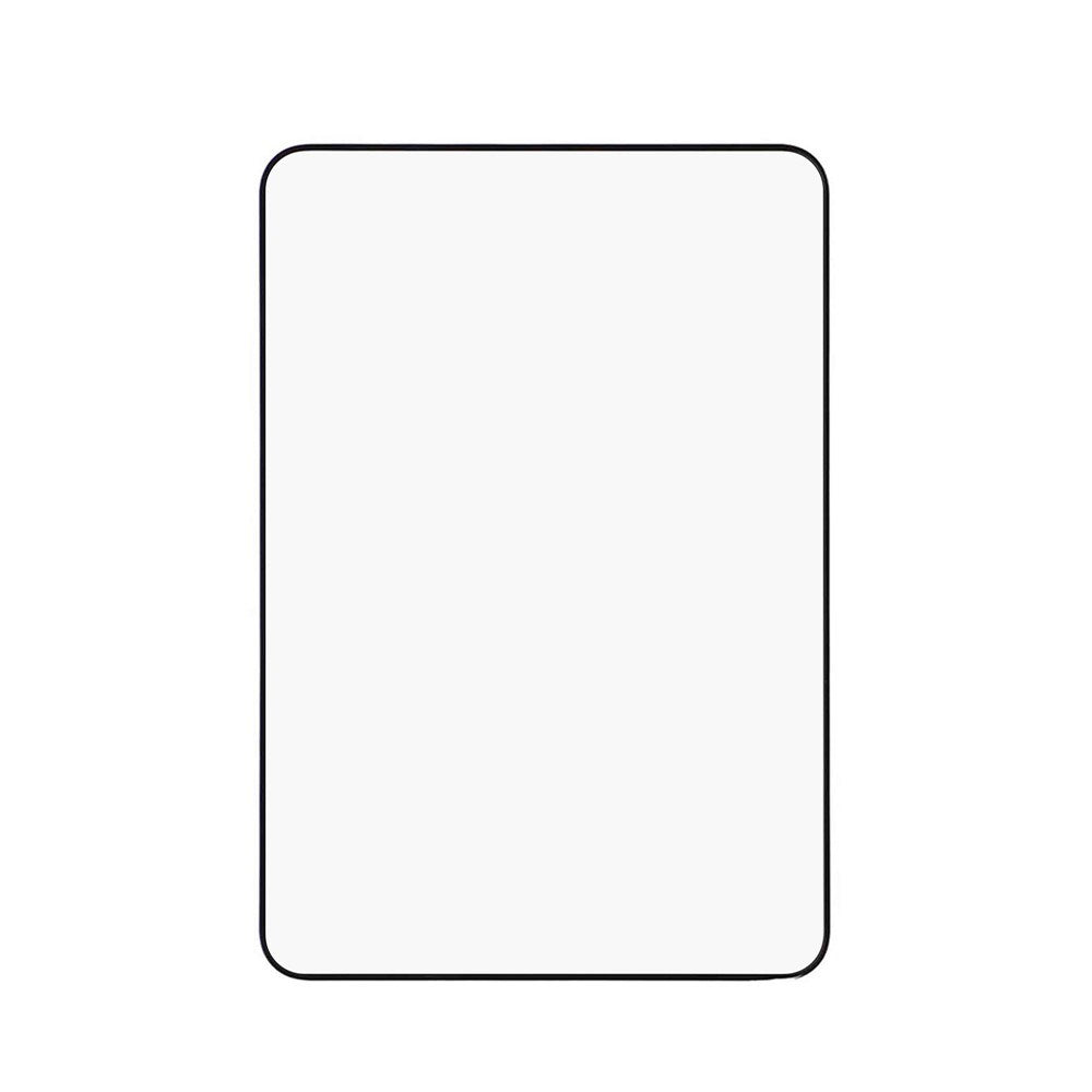 iPhone Fold Härdat Glas Skärmskydd - Genomskinlig / Svart Kant