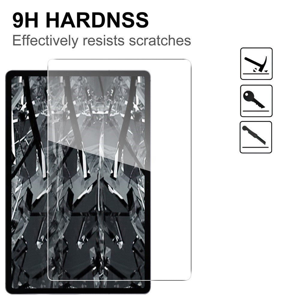 Samsung Galaxy Tab S12 Ultra WANLONFENG Härdat 2.5D Glas - Skärmskydd - Genomskinlig