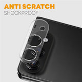 iPhone Fold NORTHJO Härdat Kameralinsglas - Genomskinlig