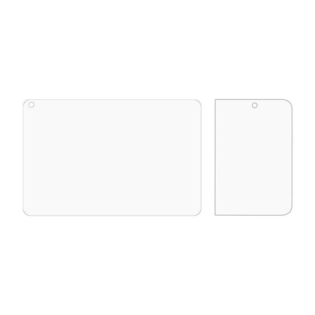 iPhone Fold Matt Skärmskyddsfilm - Genomskinlig