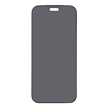 iPhone 18 Pro Privacy Skærmbeskyttelse - Härdat Glas med Silk Print - Transparent
