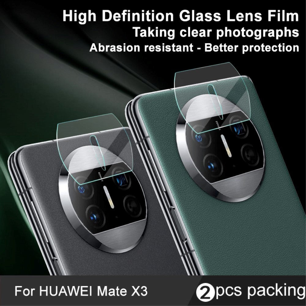 Huawei Mate X3 IMAK Kameralins Skyddsglas - Transparent (2 st.)