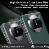 Huawei Mate X3 IMAK Kameralins Skyddsglas - Transparent (2 st.)