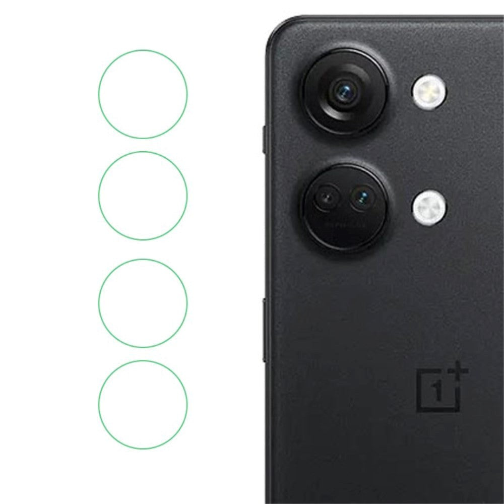 OnePlus Nord 3 (5G) / Nord CE 3 Lite (5G) Kameraskyddsglas - 2 Stk - Genomskinlig