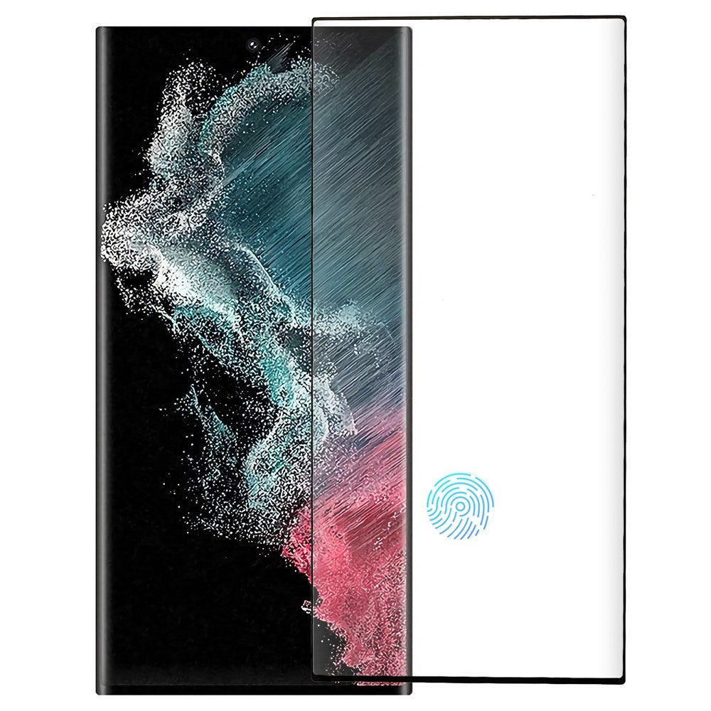 Samsung Galaxy S22 Ultra Skärmskydd i Härdat Glas - Genomskinlig